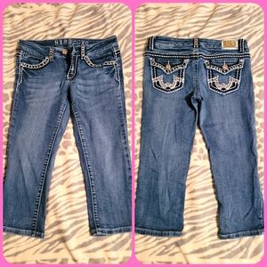 👖  Miss Chic cropped jeans size 5 👖